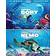 Finding Dory/ Finding Nemo Double Pack [Blu-ray] [Region Free]